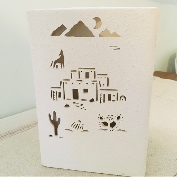 Southwestern Aztec Decor Light Wolf Cactus Donkey - Picture 12 of 15